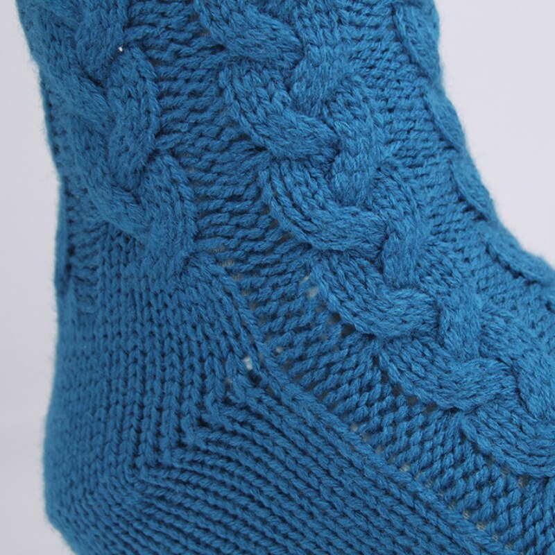 Women Socks Soft Thick Fleece Warm Anti-Slip Slipper Home Bed Floor Socks Winter Warm Soft Warm Socks