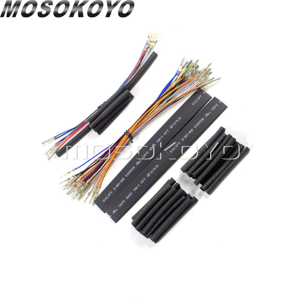 10"-12" APE Hanger Handlebar Wiring Extension Kit Line Cable Wire Extender for Harley Touring Road King Street Glide 2007