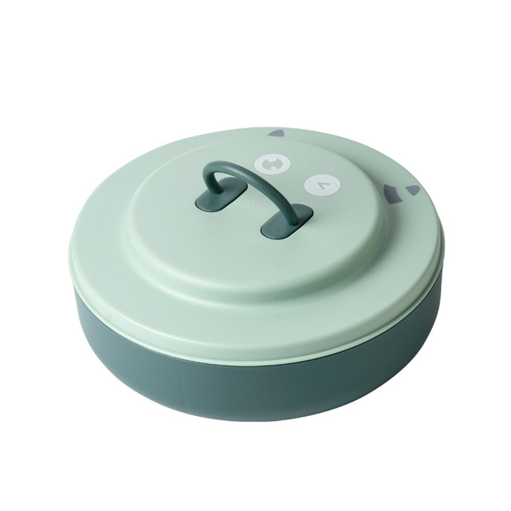 Snack Container Tray Divided Candy Nut Dish With Lid Snack Box Candy Tray Food Storage Box Candy Plates Dried Fruit Organizer: Blue