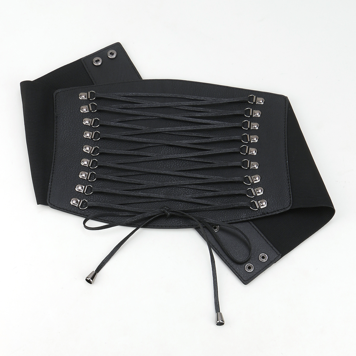 Corbata ancha Retro para mujer, ropa exterior elástica, faja decorativa para cintura, corsé, cinturones delgados, accesorios para mujer, faja: S