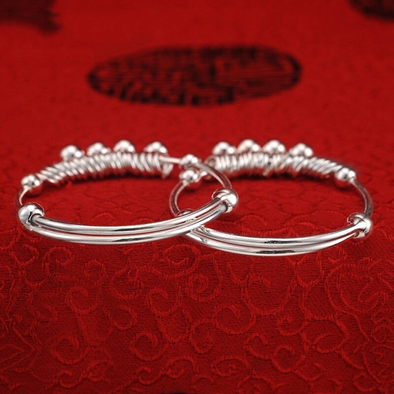 #39 -Armbinde, schlichtes, glattes glöckchen-Armbinde und fußkettchen für babys und freundlicher zum geburtstag