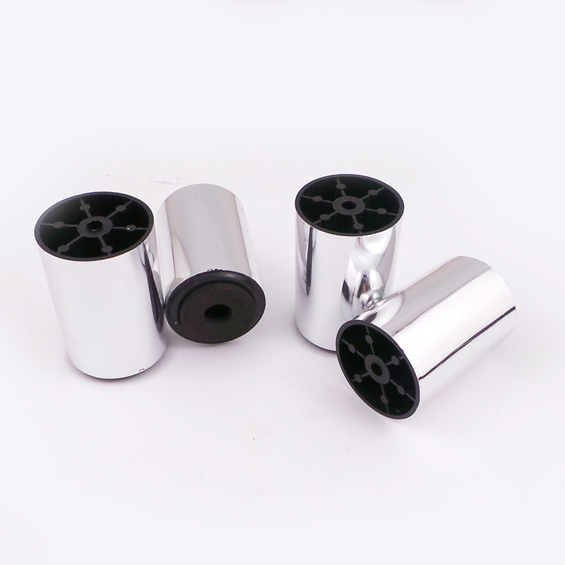 Silver Stamping Shockproof Rubber Feet for Electronics,Threaded Rubber Feet,Speaker Feet Rubber