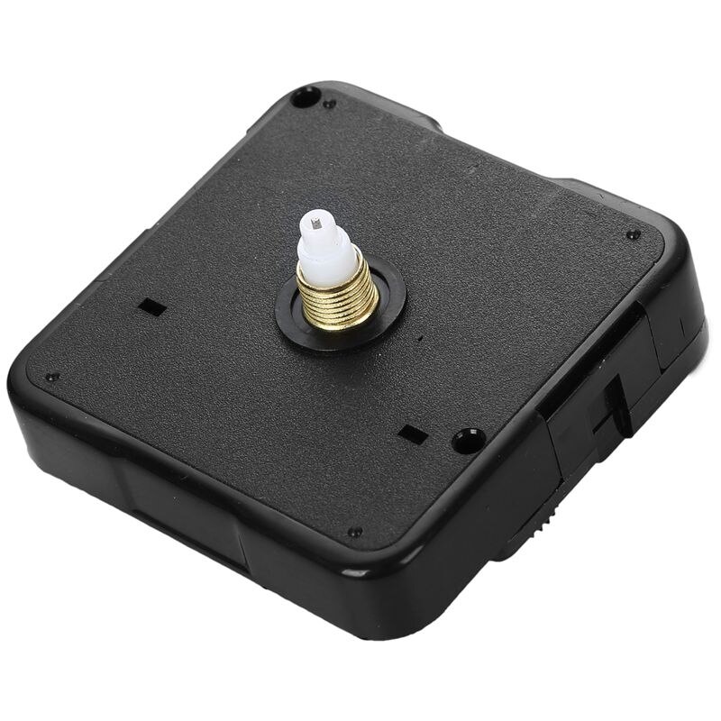 1 Set Silent Wall Clock Quartz Mechanism Black and Red DIY Wall Clock Quartz Clock Hour / Minute Hand Clock Movement