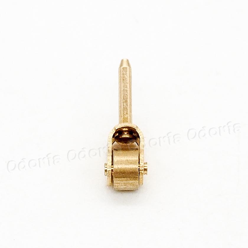 Odoria 1:12 Miniatuur 10 Stuks In 1 Pack Katrol Golden Wheel Diy Poppenhuis Hardware Meubels Accessoire