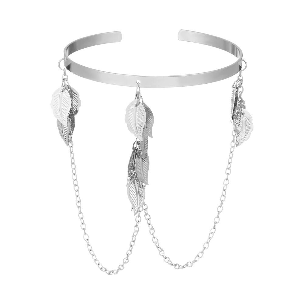 Bohemian Butterfly Leaf Charm Upper Bracelet Arm Chain Metal Hollow Out Geometric Pattern Retro Arm Cuff Bangle Body Bracelets: F