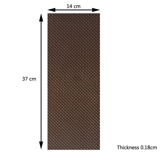 Rubber Shoe Soles Repair Patches For Shoe Insole Anti Slip Outsoles Insoles Full Sole Repair Patch Soling Sheet Shoes Pads: Brown-37x14cm