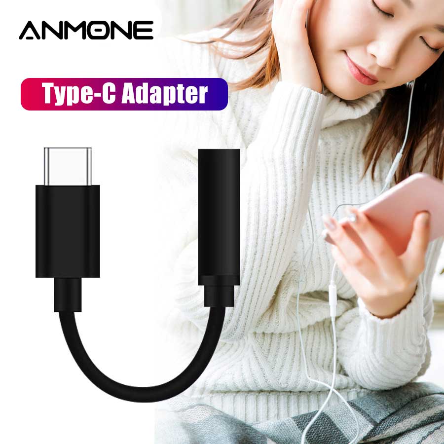 Type C Kabel Adapter USB-C Naar 3.5 Mm Jack Koptelefoon Kabel Audio Aux Man-vrouw Kabel Converter Voor Xiaomi redmi Note 8 Pro