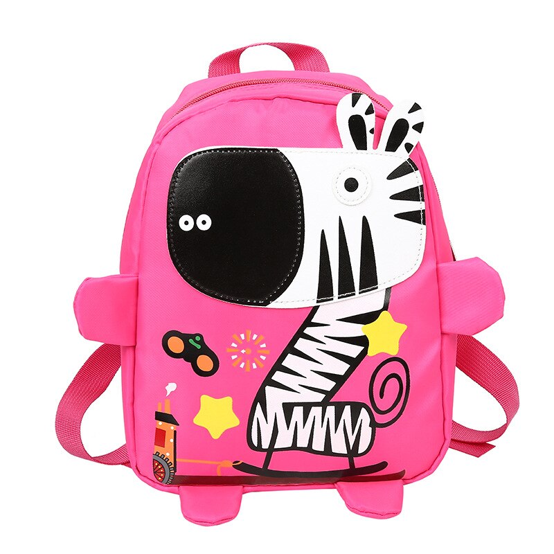 Cartoon Nylon Children Backpacks Toddler Kindergarten Schoolbag Kids Backpack Zebra Children School Bags Girl Boy Backpacks