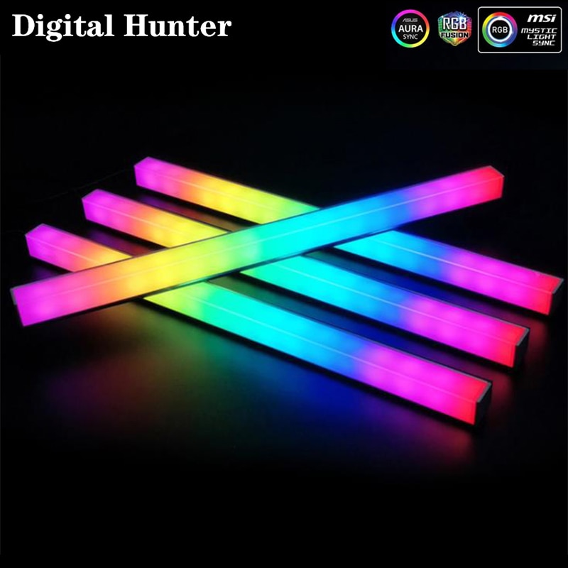 RGB LED Strip Chassis Light Water Cooler Custom Computer Light Luminous Light Magnetic Lamp PC Decoration For PC RGB controller