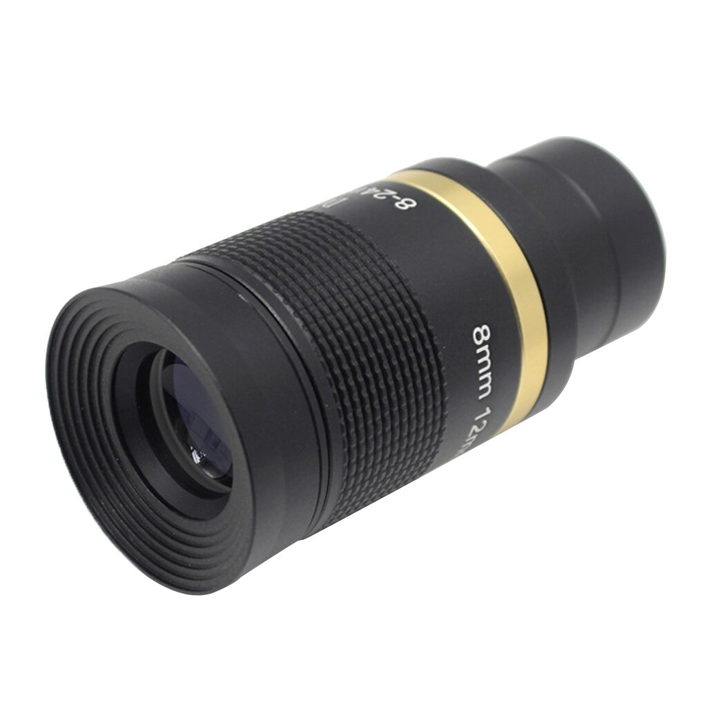 Ocular de 8mm a 24mm para 1.25 Polegada acessório do telescópio da astronomia, lente ótica de hd, filme totalmente multi-revestido, metal