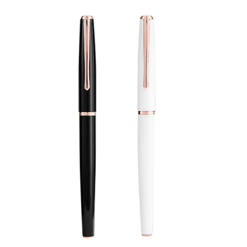 Hongdian 920 Pluma Estilográfica - Diseño Metálico Retro - Escritura Fluida - Ideal Estudiantes y Negocios
