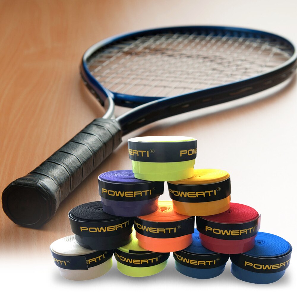 60 pièces/pack poignées de raquette de Tennis anti-dérapant raquette de Badminton poignées Vibration surgrip bandeau de sueur accessoires de tennis