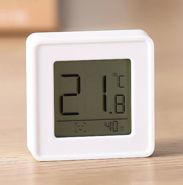 Thermo-Hygrometer Huishouden Babykamer Indoor Muur Gemonteerde Duurzaam Thermometer Hygrometer Kamertemperatuur Vochtigheid Meter Droog