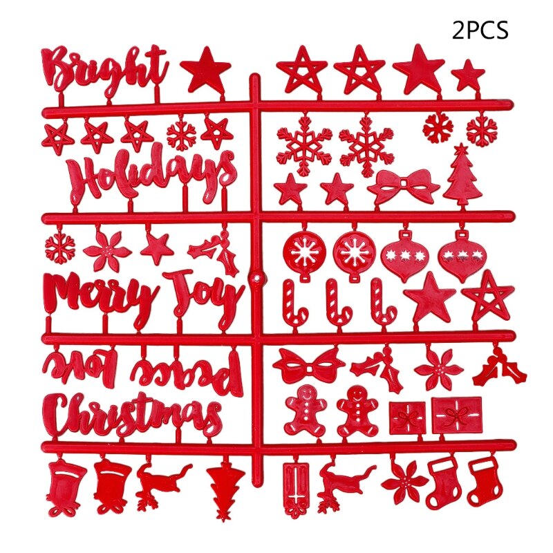 Kerst Voelde Bord Plastic Letters Voor Vilt Letters Board Voor Sign Board