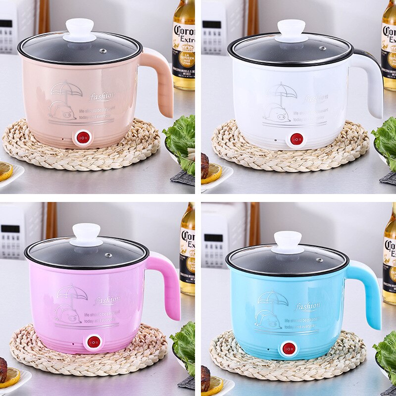 Multi functional electric cooker cooking noodles mini electric frying pan dormitory student integrated electric cooking pot