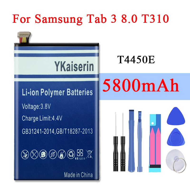 Batterij Voor Samsung Galaxy Tab 2 3 4 7.0 7.7 8.0 10.1 Tab 3 Lite Sm T111 T230 T210 T310 t530 T330 Gt P6800 P3100 P5200/SM-T230: Tab 3 7.0 T210