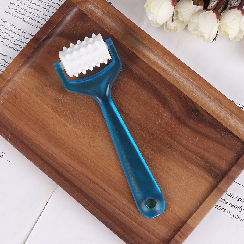 4 Colors Finger Roller Massager Roller Face-lift Massager Face Shaper Relaxation Mini Finger Massager Bueaty Body Slimmer Tool: Blue
