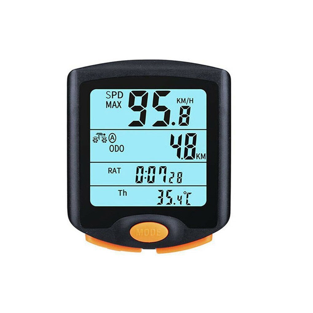 Fiets Snelheidsmeter Fietscomputer Draadloze Fietscomputer Fiets Speed Bike Power Meter Cyclocomputer