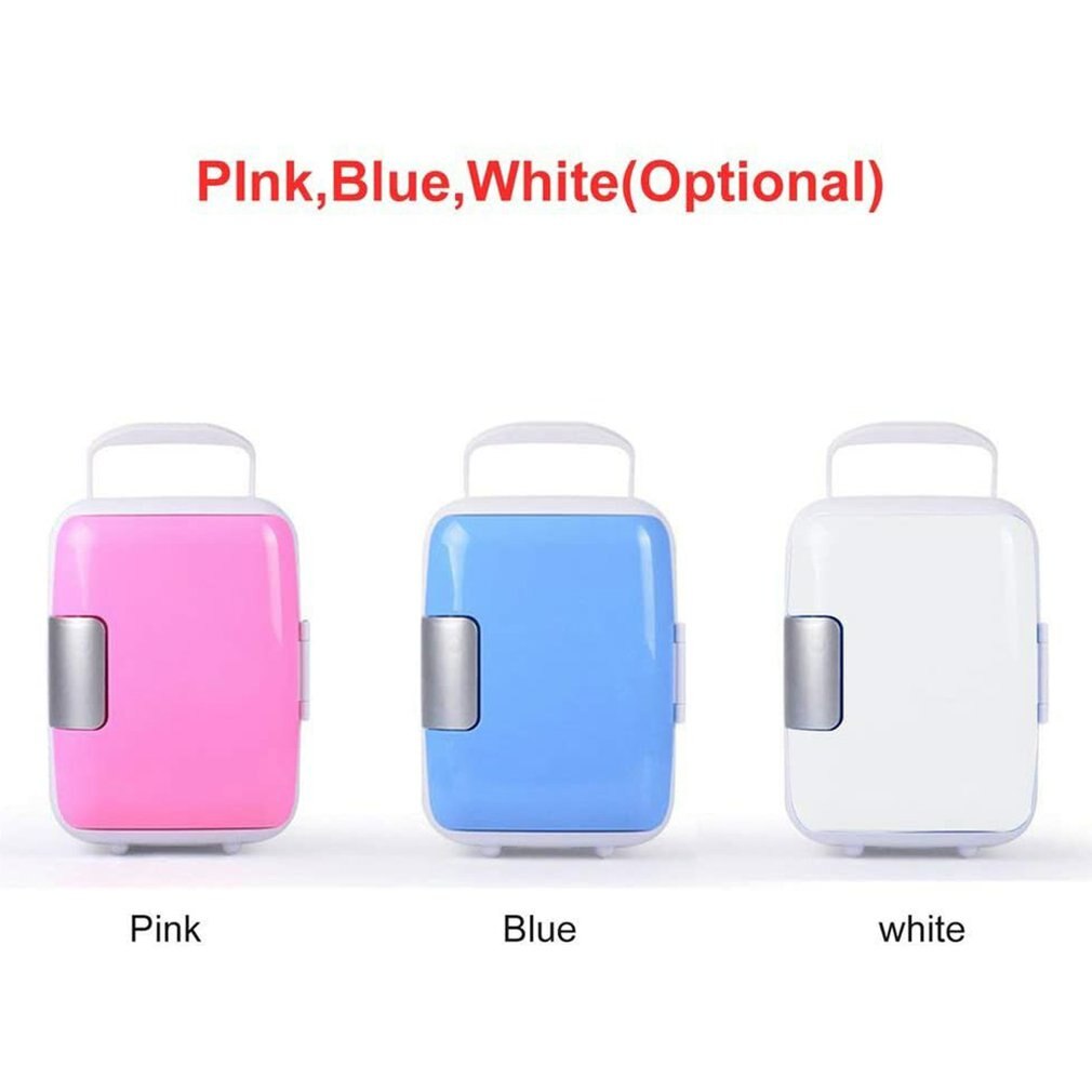 4L Vehicle Car Refrigerator Cold and Mini Size Protable Outdoor Fridge Fishing Camping Hiking Uses Small Refrigerator