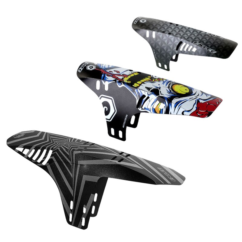1 st mtb mountain road cykel skärmcykel främre bakre stänkskydd cykling regnskiva 26.5cm pp5 material cykeltillbehör