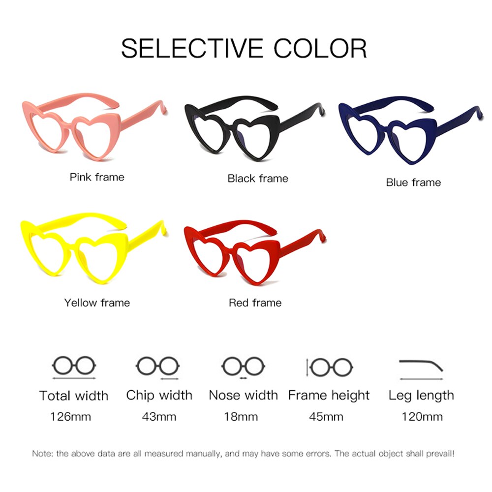 Blue Light Blocking Kids Glasses Hearts Shape Anti Blue Rays Fatigue Computer Eyeglasses Boys Girl Optical Frame UV400