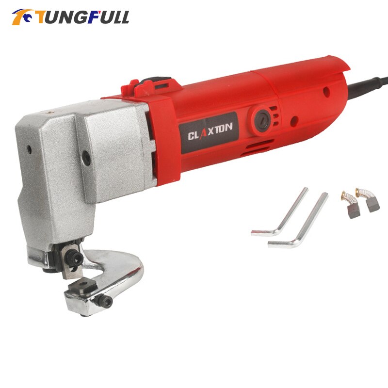 Electric Sheet Metal Shear Snip Scissor Cutter 580W 2.5mm Cutting Capacity Secateurs for Cutting Metal Board