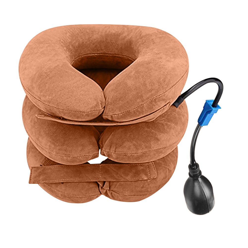 Terapia di trazione del collo gonfiabile supporto della Vertebra barella del collo dolore trazione cervicale supporto cuscino assistenza sanitaria