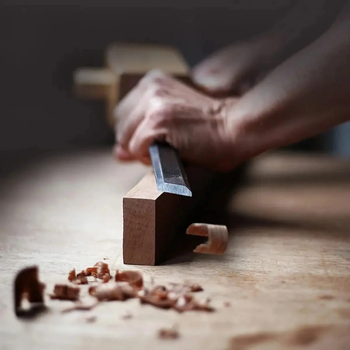 8/12/16/20 mm 4-delige houtsnijwerkbeitels Set Professioneel voor houtbewerking met ergonomische houtsnijwerkgereedschappen DIY hulpgereedschappen