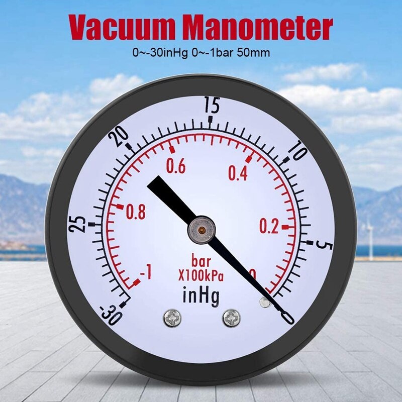 GTBL Pressure Gauge Manometer Digital Vacuum Manometer For Pressure Air Pressure Broad Applications Water Oil