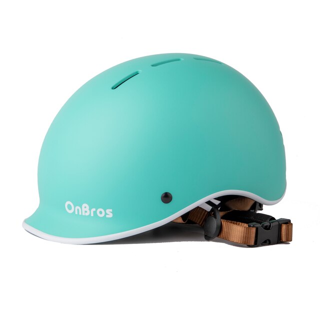 EXCLUSKY Commuter Bicycle Helmet 55-61cm Adult Urban Cycling Helmet City Unisex Skateboard Helmet Capacete de bicicleta: sky blue