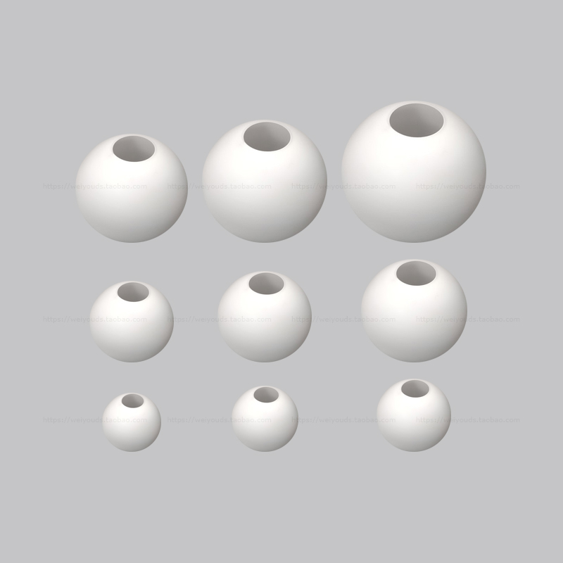 White Glass Lamp Shade, Milky Globe Lampshades Fitting Lamp, D10cm D12cm D15cm D20cm D25cm Round Light Cover, Pantalla Lampara