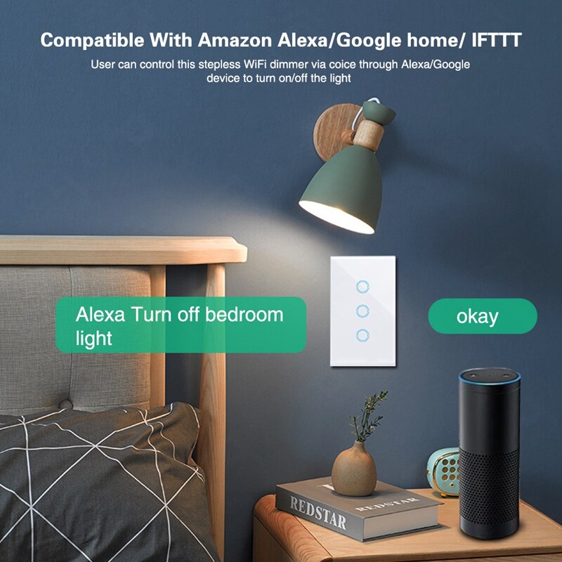 Wifi Remote Control Contact Smart Switch Alexa Voice Control APP Remote Control Switch