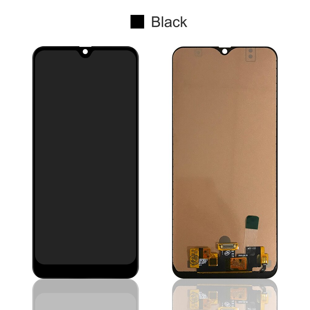 M315 lcd para samsung galaxy m31 m315 m315f/dsn m315f/ds display lcd de toque digitador da tela peças montagem para samsung m315