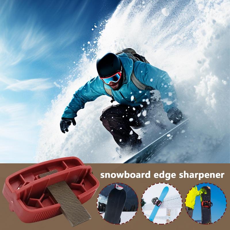 Kit de afinación biselada de borde de Snowboard, afilador de borde de esquí, herramienta de reparación de afinador de recortador, herramienta de afilado de patín, herramienta de ángulo de esquí lateral