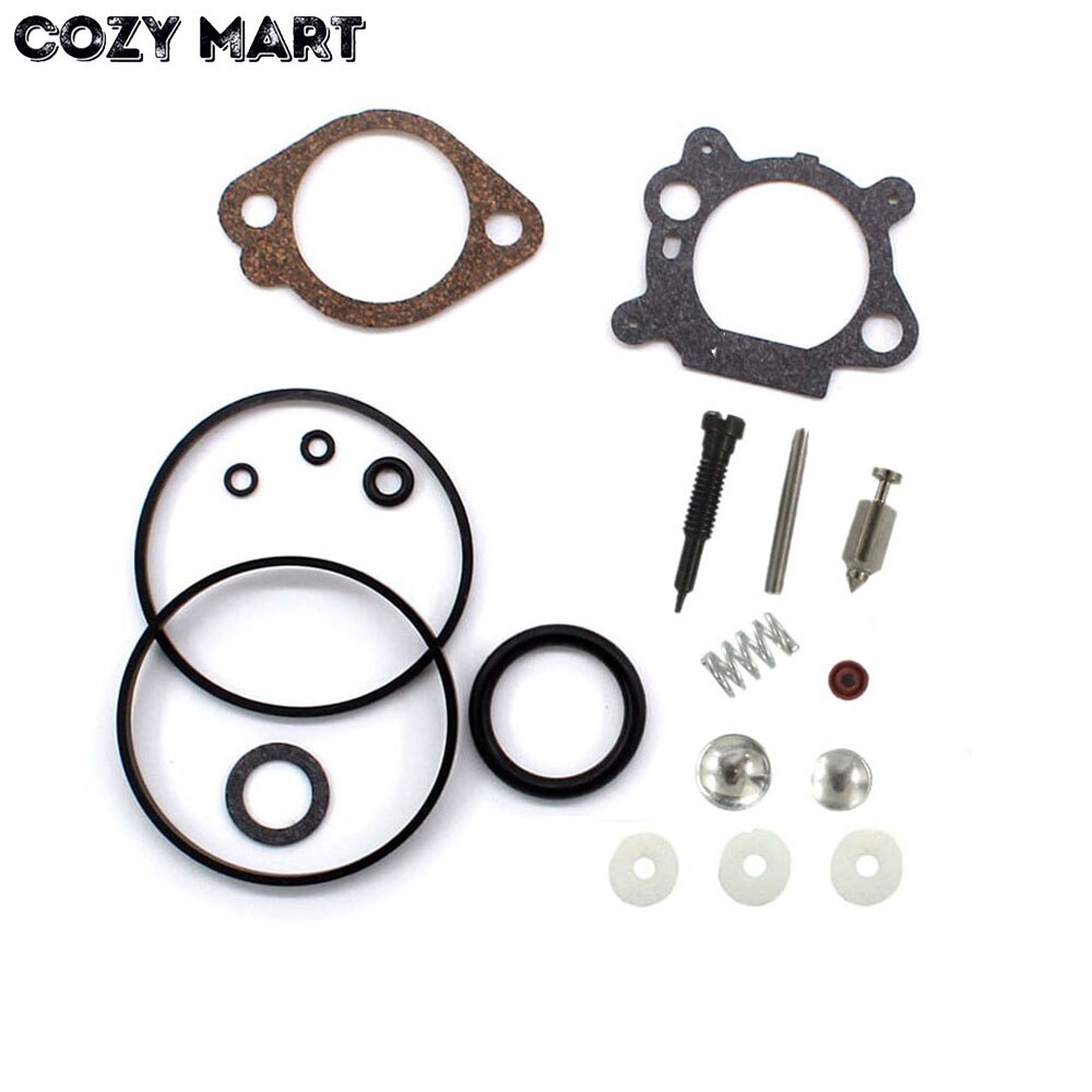 2x Carburateur Réparation Kit de Reconstruction pour Briggs & Stratton 498260 493762 492495 3.5 4 CV Max Série Quantique 5HP Moteur Loup 2059 223