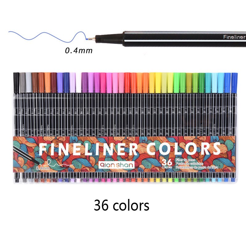 Fineliner Kleurpennen Set 0.4mm Fine Line Sketch Tekening Pennen Verschillende Kleuren Fineliners Gekleurde Voor Bullet Journal Planner Kleurplaten Kunstprojecten 2723803711