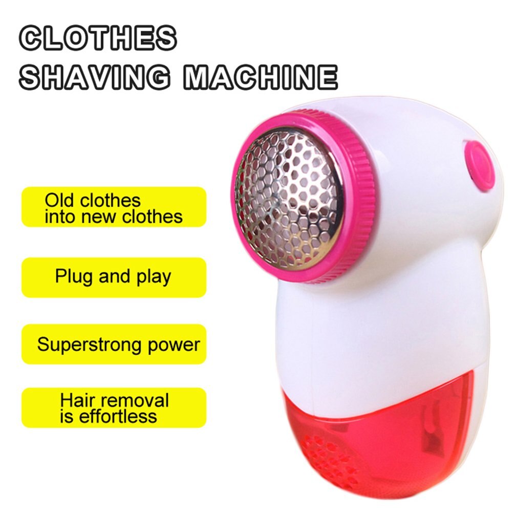 Mini pels kuglehår trimmer uld pille fnug fjernelse hår kuglefjerner maskine husholdnings elektrisk lint remover