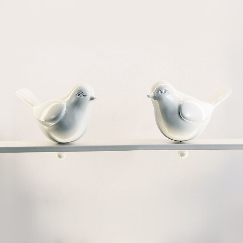 White/Black Pendant Lights Indoor Balcony Loft Home Hanging Lighting Modern Kitchen Parlor Art Birds LED Pendant Lamps