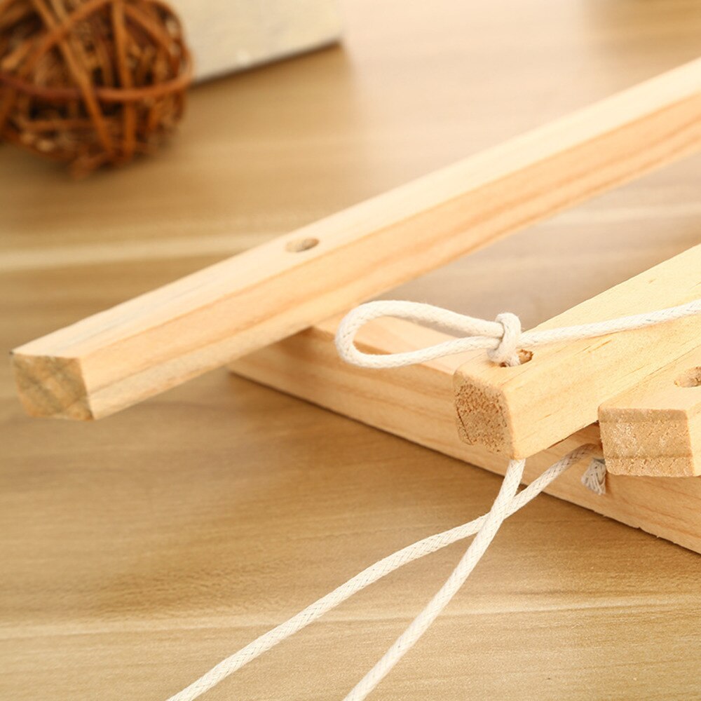 Caballete plegable de madera para artistas, mesa de boda, soporte de tarjeta, soporte de exhibición, decoración de , arte triangular y escuela para suministros de pintura