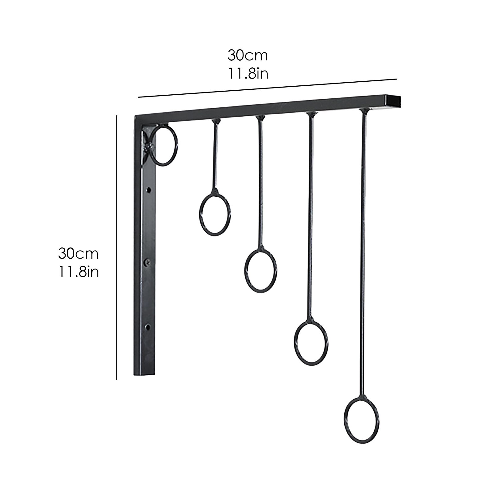 Présentoir mural pour vêtements, porte-robe, organisateur de vêtements
