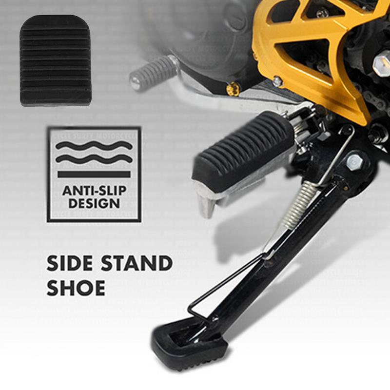 Almohadilla de soporte para motocicleta, extensor de soporte para bicicletas, extensión de soporte lateral, placa de soporte, accesorios para motocicleta