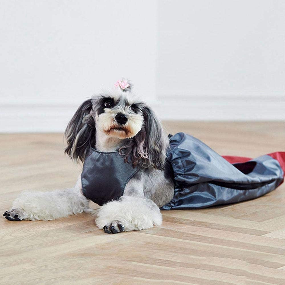 Sac de traînée pour animaux de compagnie paralysés, sac de traînée de marche en tissu Oxford résistant à l'usure pour chat chien handicapé, fauteuil roulant pour animaux de compagnie
