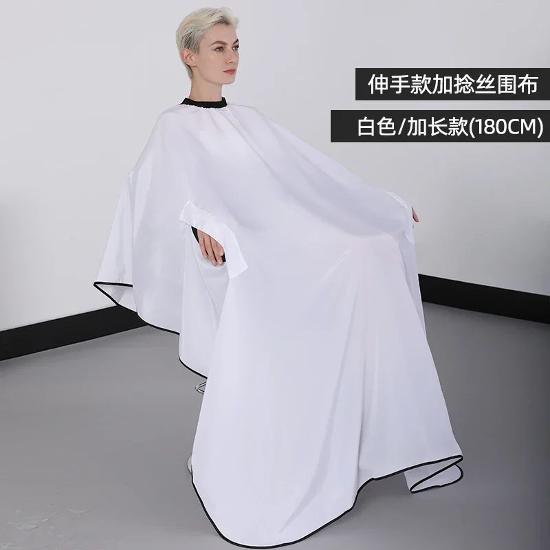 Plus Salon Professionele Kapsel Sjaal Snap Waterdicht Kapper Kappers Schort Kapper Haar Knippen Kleurstof Haar Styling Capes: Bruin