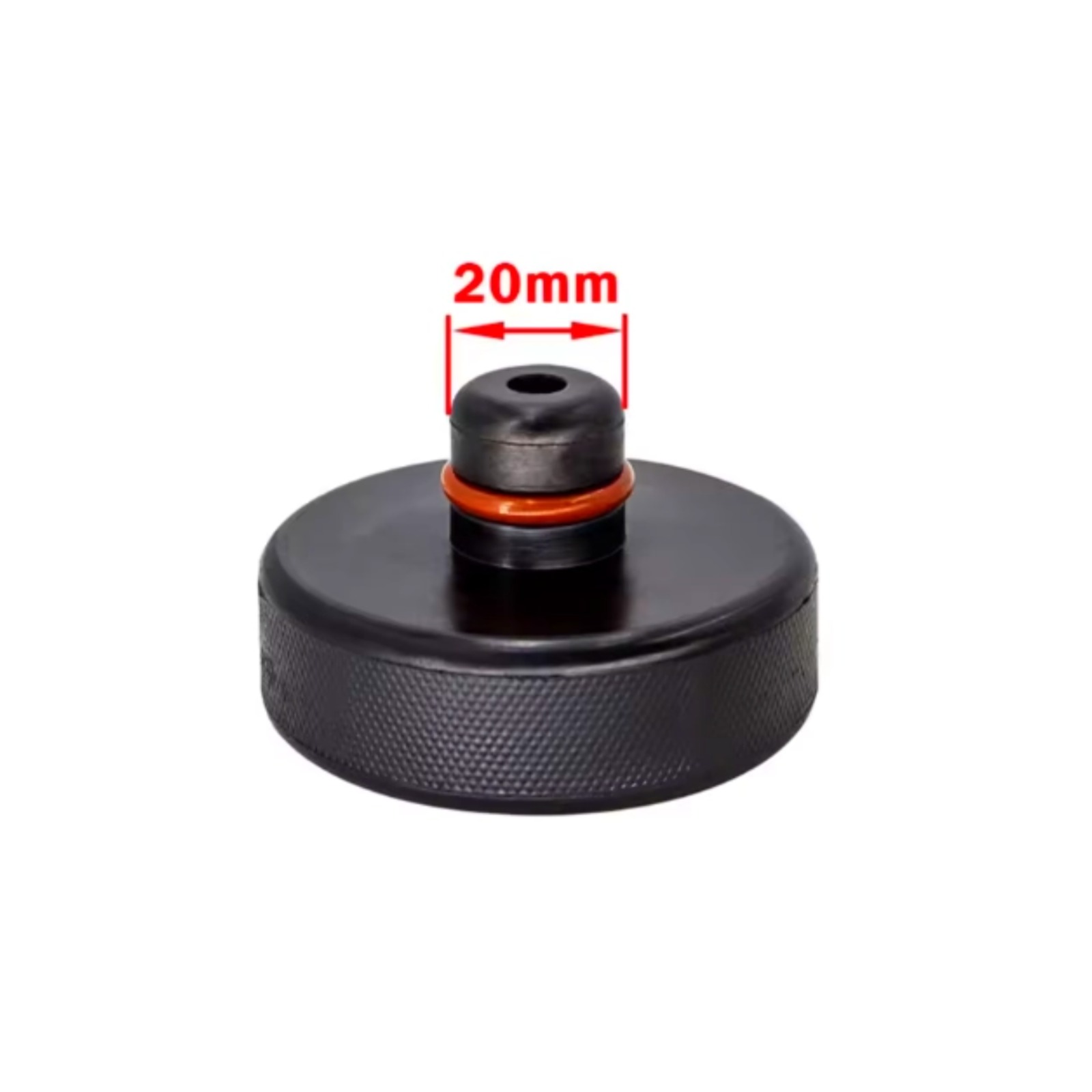 1/4PCS 20/25mm Rubber Jack Pads For Tesla Model 3 S X Y (only fit for 20/25mm jack points): black