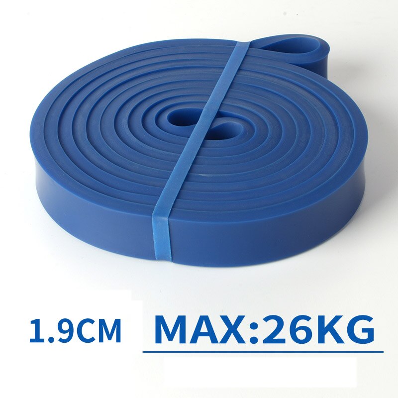 Resistance Band Exercise Elastic Band Workout Ruber Loop Strength Pilates Fitness Equipment Training Expander Unisex: M / Blue