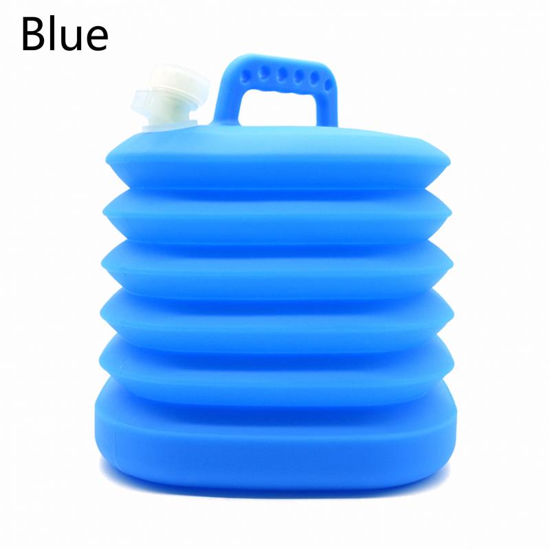 14.5L Folding Water Emmer Opvouwbare Wandelen Vissen Camping Outdoor Water Emmer Silicone Water Opslag Emmer: Roze