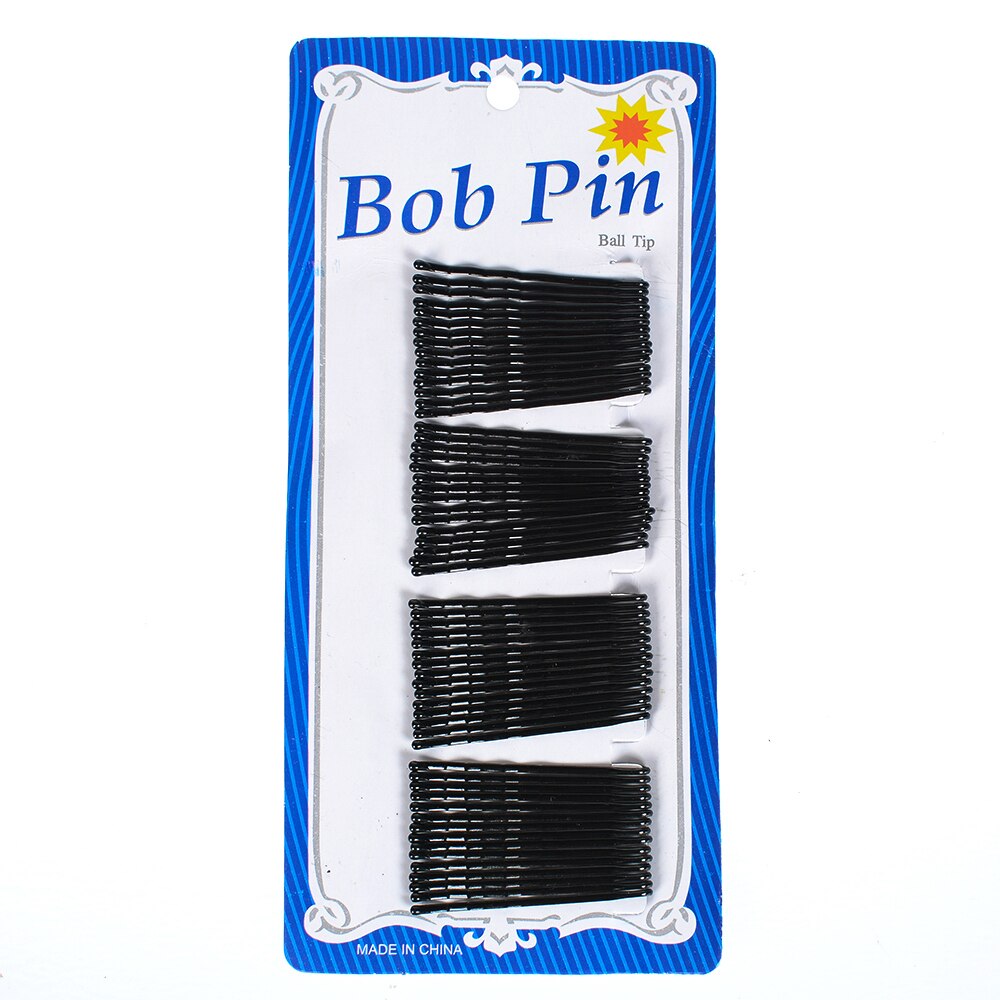 60 stks/set Black Haarspelden Voor Vrouwen Haar Clip Lady Bobby Pins Onzichtbare Golf Hairgrip Barrette Haarspeld Haar Clips Accessoires