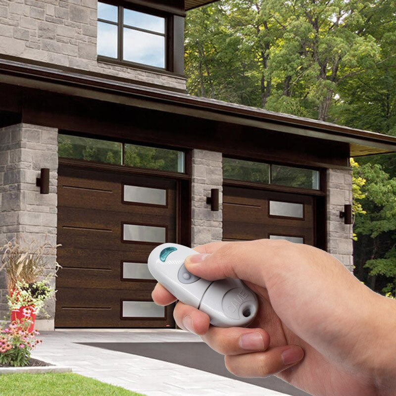 CAME TOP432NA TOP 432NA 2 Button Grey Gate Remote Control Key Fob 433.92 433 MHz Transmitter