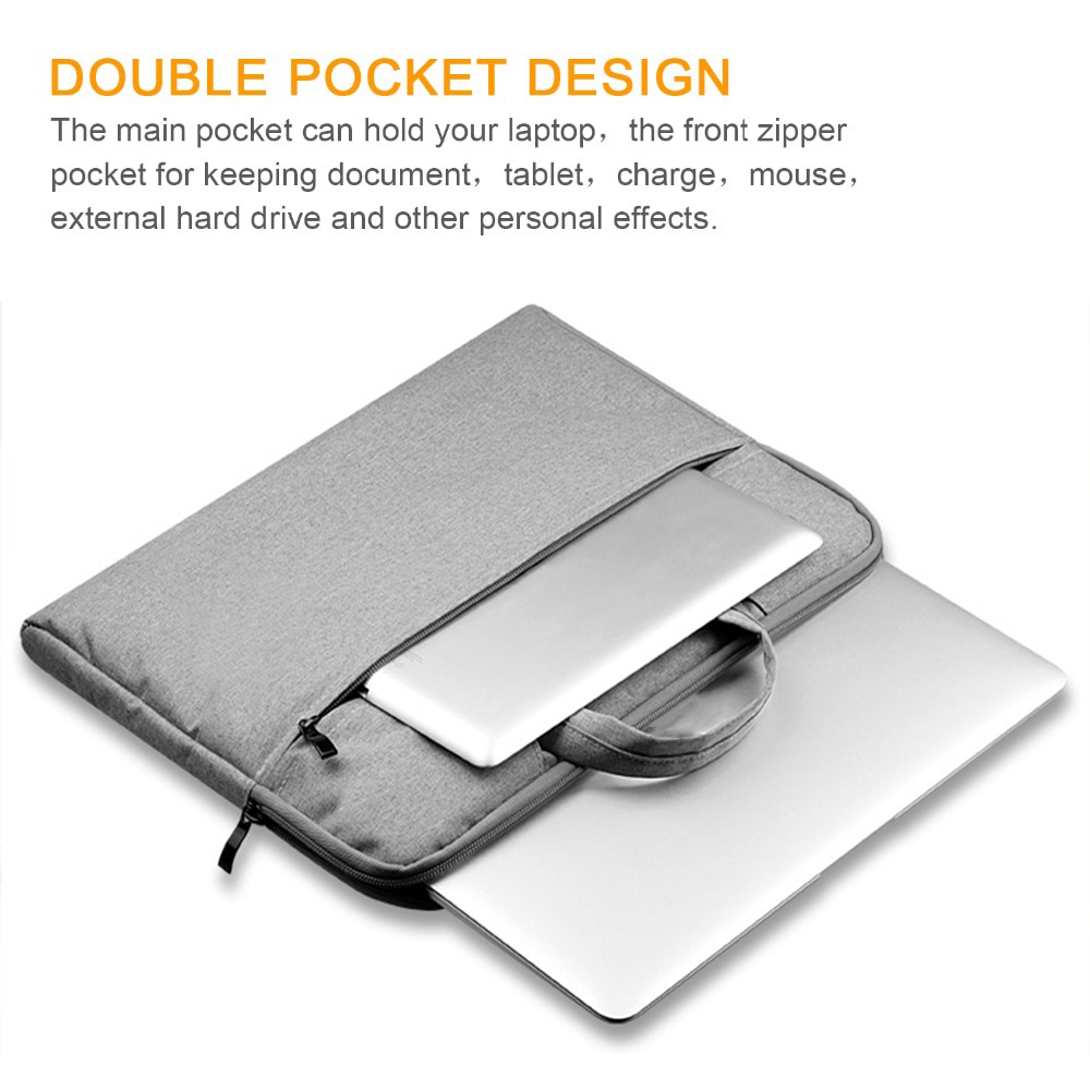 Laptop Sleeve Case Notebook Computer Cover Bag Shockproof For Apple MacBook HP Dell Lenovo 11 13 14 15 inch