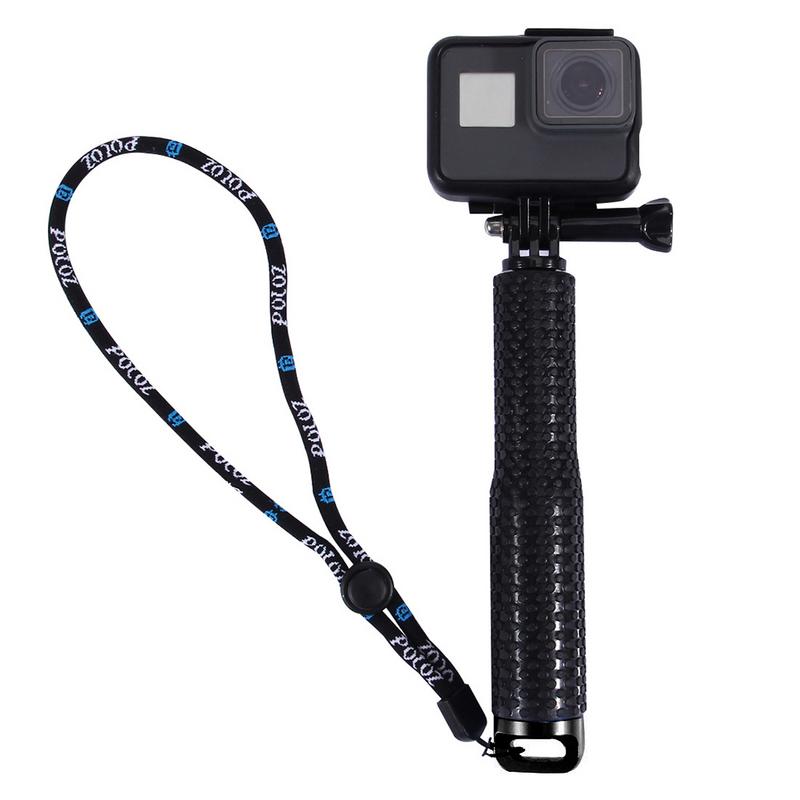 Uitschuifbare Selfie Stick Voor GoPro Waterdicht Voor Sessie/AKASO SJCAM SJ4000 SJ5000 Xiaomi Yi Camera GoPro Hero En Meer selfie